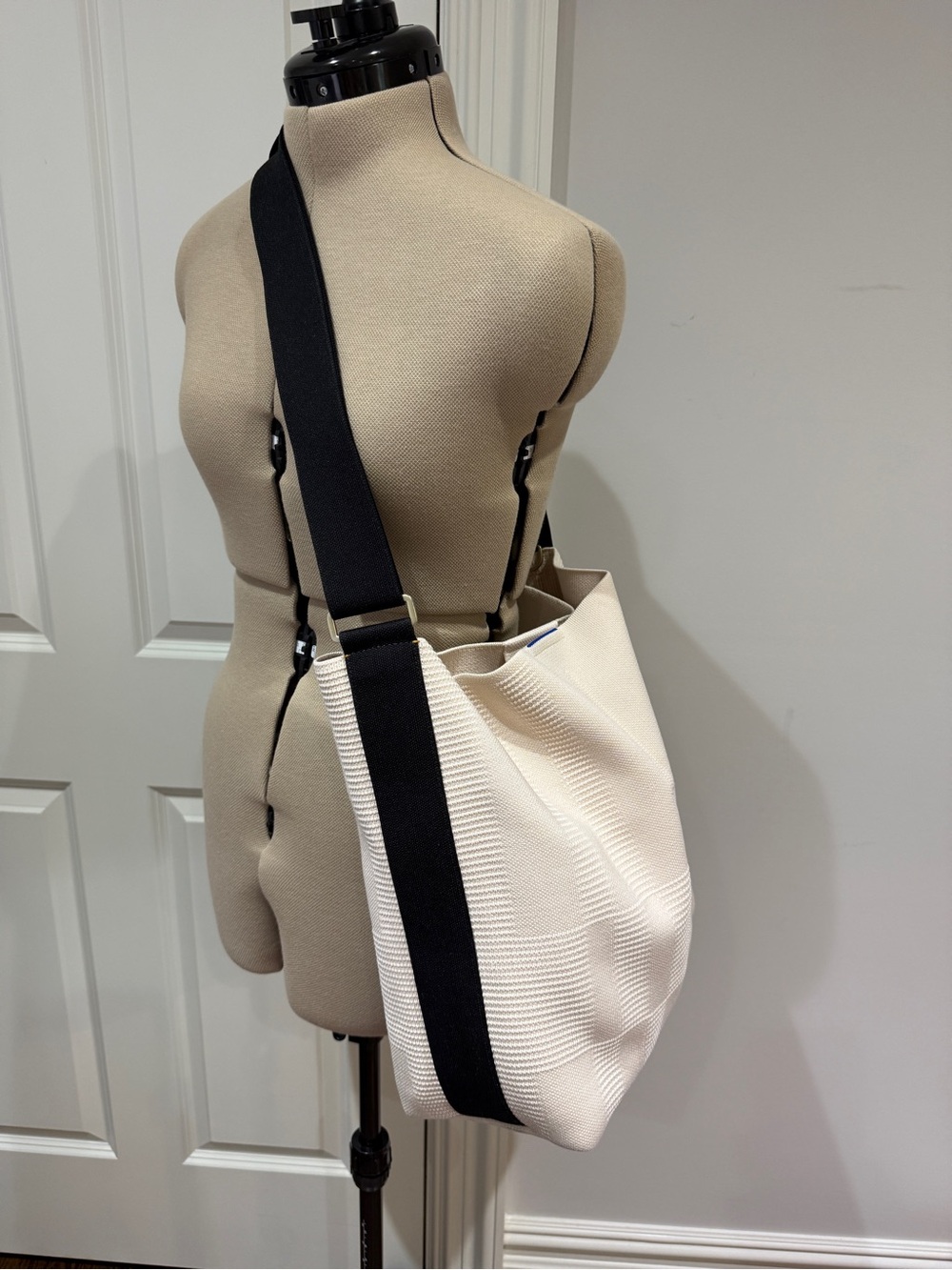 Rothy Bucket Bag in Beige Cross Body
